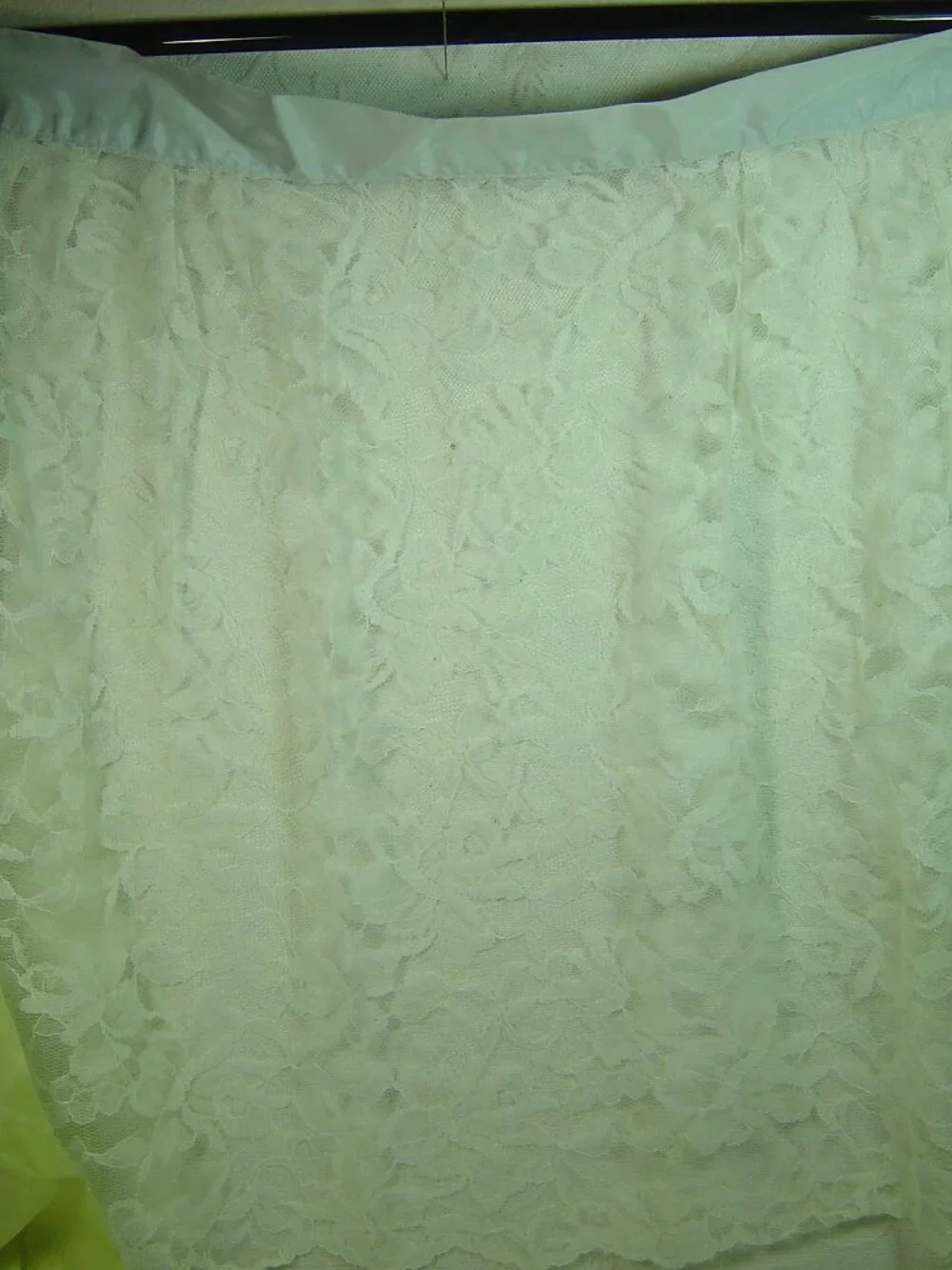 Lot of 6 vintage white wedding server aprons